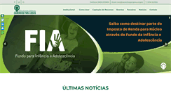 Desktop Screenshot of caminhosparajesus.org.br