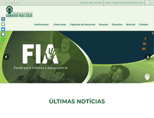 Tablet Screenshot of caminhosparajesus.org.br